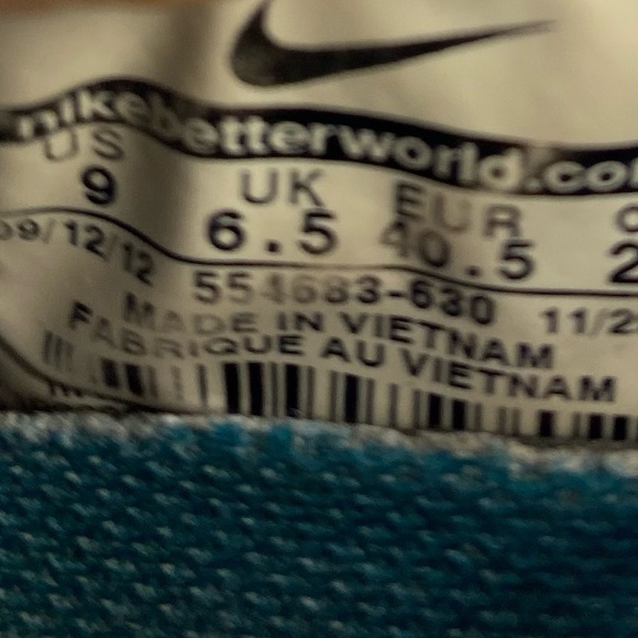 Nike Lunaracer 3 Flywire Lunarlon Running Shoes Women’S Sz 9 - Picture 6 of 6